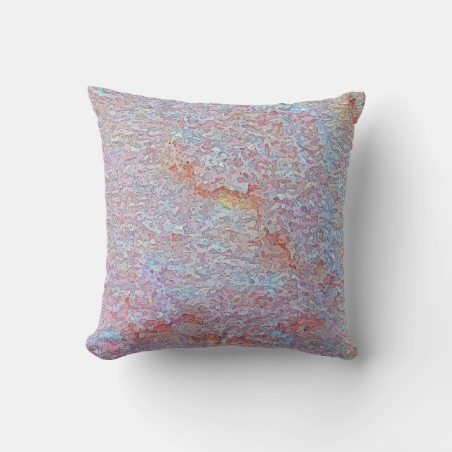 Coussin D'extérieur Stucco Blue Mist (Recto)
