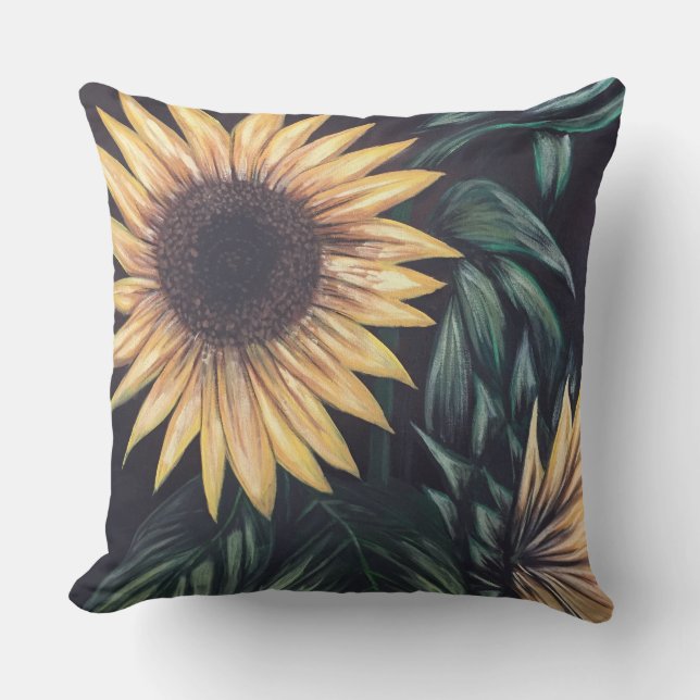 Coussin D'extérieur Sunflower Life (Recto)