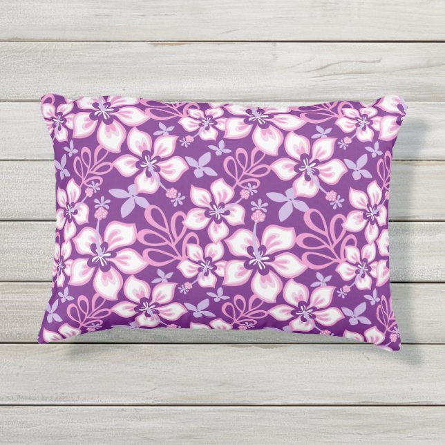 Coussin D'extérieur Surf JUNGLE (COMBO PURPLE) (Dos)