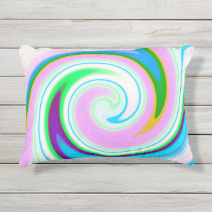 Coussin D'extérieur Swirl Pastel