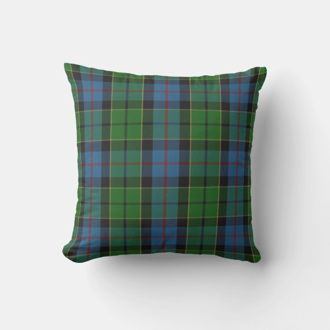 Coussin D'extérieur Tartan écossais de Forsyth Forsythe de clan (Recto)
