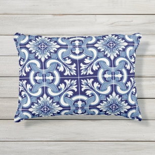 Coussin D'extérieur Tuile bleue portugaise
