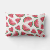Coussin D'extérieur Un Motif d'aquarelle de melon (Verso)
