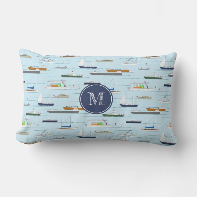 Coussin D'extérieur Une journée Sur la rivière lac côtier plaisance (Recto)