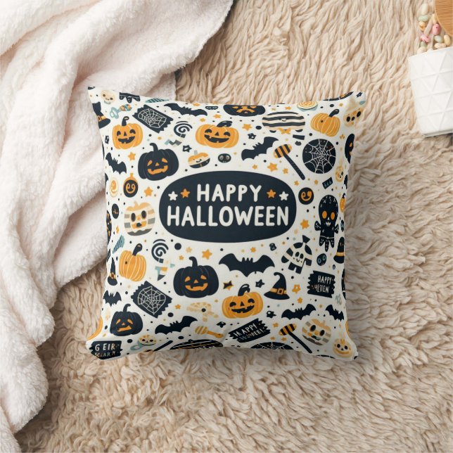 coussin d'halloween (Couverture)