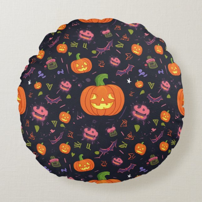 coussin d'halloween (Devant)