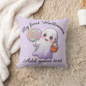 Coussin d'Halloween Kawaii Ghost (Couverture)
