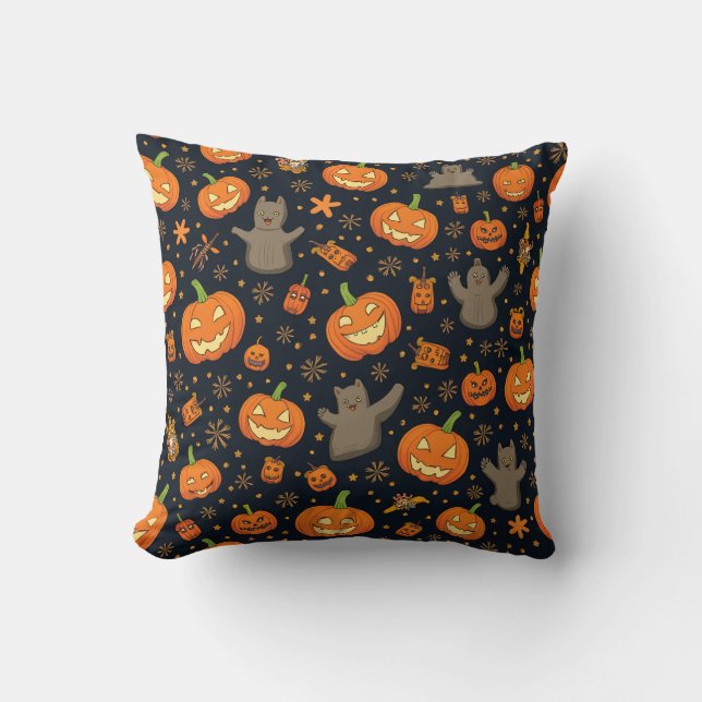 coussin d'halloween photo mignon (Recto)