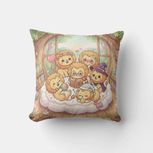 Coussin d'histoire du Lion Cosy
