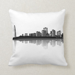 Coussin d'horizon de St Louis (b/w)
