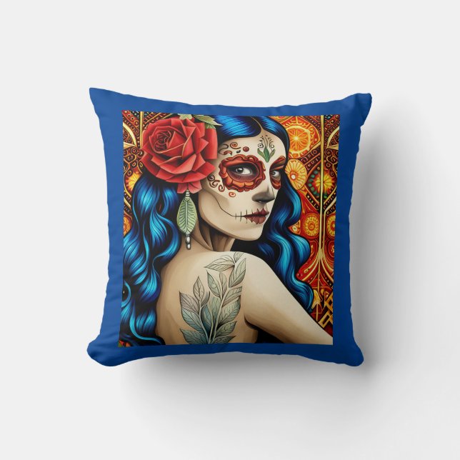 Coussin Día de los Muertos (Recto)