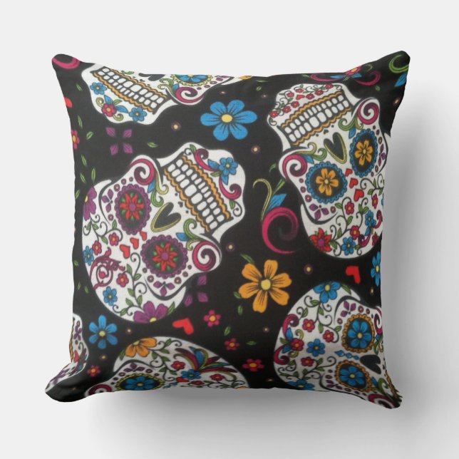 Coussin Día de Los Muertos (Recto)