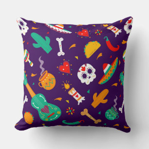 Coussin Dia De Los Muertos