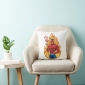 Coussin Diable avec trident (Chaise)