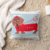 Coussin Diable Dachshund (Couverture)