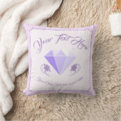 Coussin Diamant. Bijoux. 60e anniversaire de mariage (Couverture)