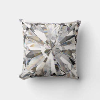 Coussin Diamant réaliste : Agrandissement 3D