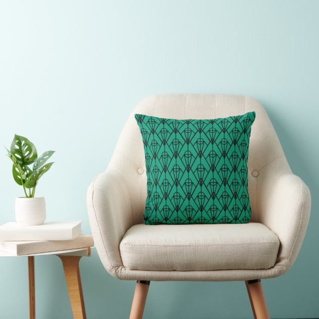Coussin Diamants Art déco (Chaise)