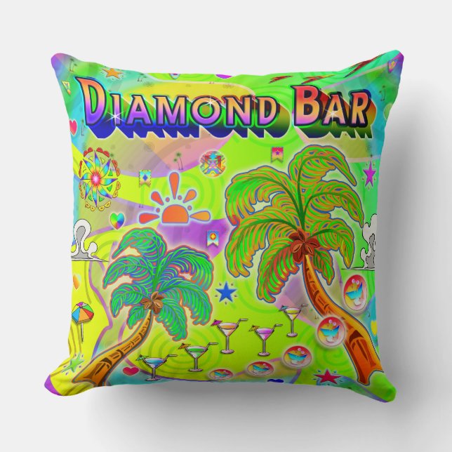 Coussin Diamond Bar Mind Focus (Recto)
