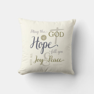Coussin Dieu de l'Espoir Vous Remplir de joie et de paix