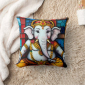 Coussin Dieu de l'Inde de Ganesh (Couverture)