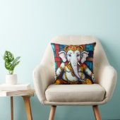 Coussin Dieu de l'Inde de Ganesh (Chaise)
