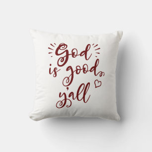 Coussin Dieu Est Bon Vous Tous