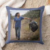 Coussin Dieu prend soin de toi (Couverture)