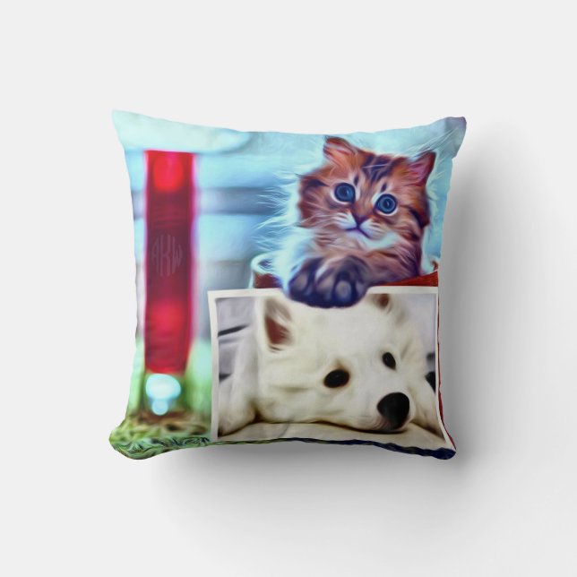 Coussin Différences distinctes (Recto)