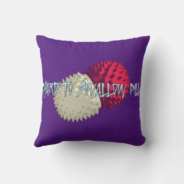 Coussin Difficile à avaler pilule (Verso)