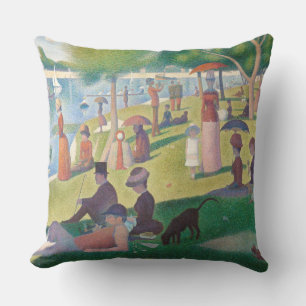 Coussin Dimanche sur La Grande Jatte Seurat Peinture