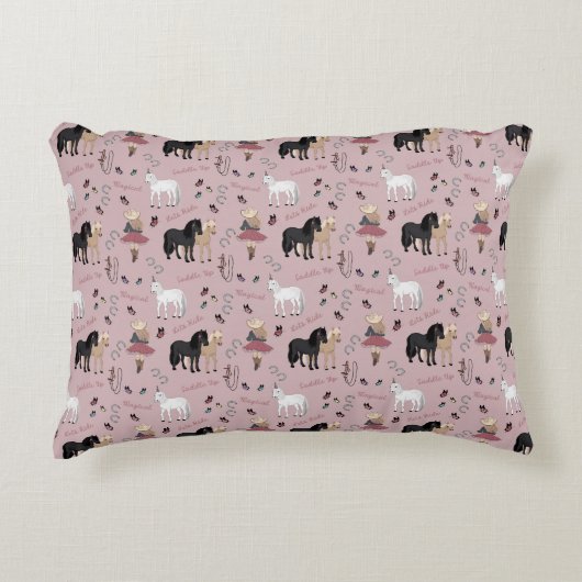 Coussin d'impression Cowgirl (Devant)