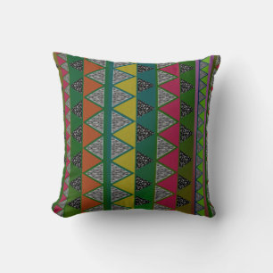 Coussin d'impression tribal