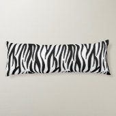 coussin d'impression zebra (Dos)