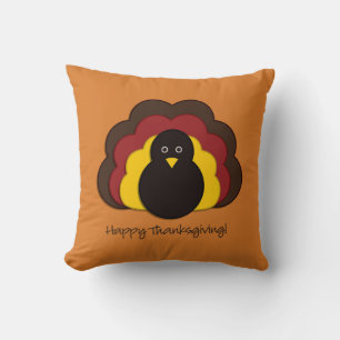 Coussin Dinde de Thanksgiving