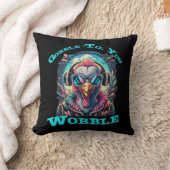 Coussin Dinde de Thanksgiving qui vacille (Couverture)