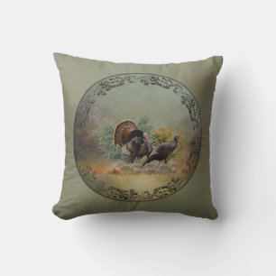 Coussin Dinde sauvage