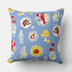 Coussin Dîner sur la côte amalfitaine