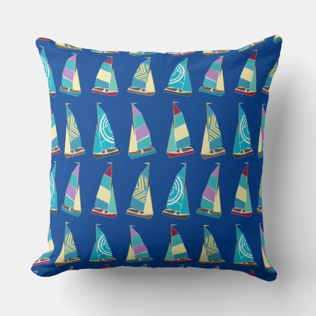 Coussin Dinghes vintages (Recto)