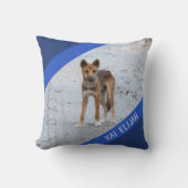 Coussin Dingo Australie Wild Dog Custom Blue Boys (Recto)