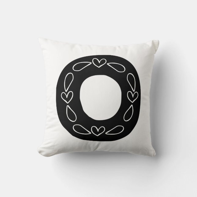 Coussin d'initiale de la lettre O (Recto)