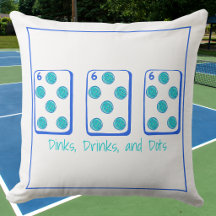 Dinks, Drinks & Dots / Décor Pickleball Mahjong