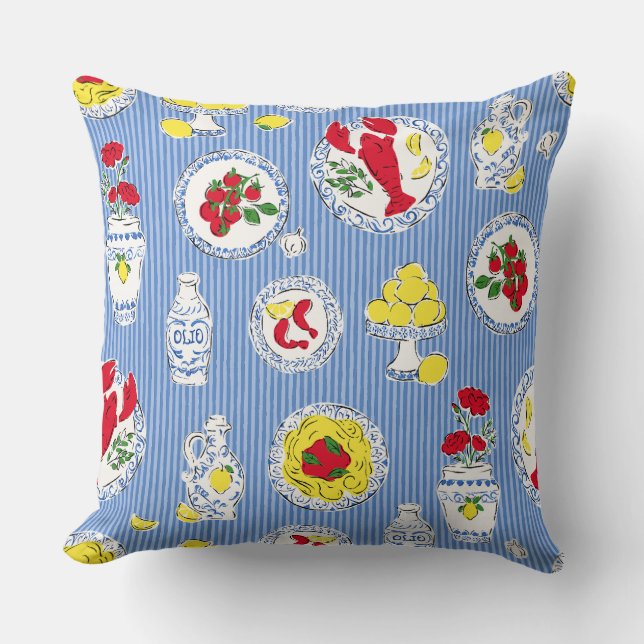 Coussin Dinner on the Amalfi Coast (Recto)