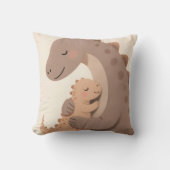 Coussin Dino Baby Et Mama Boho Dino Series (Recto)