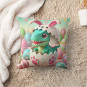 Coussin Dino Easter Surprise - Joli T-Rex dans un oeuf de (Couverture)