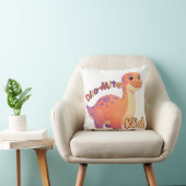 Coussin Dino-Mite Kid Throw Pillow (Chaise)