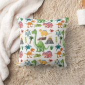 Coussin Dinosaur cushion kids dinosaur pillow (Couverture)