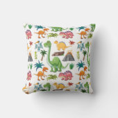 Coussin Dinosaur cushion kids dinosaur pillow (Recto)