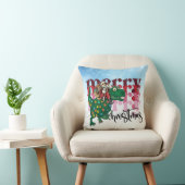 Coussin Dinosaur Joyeux Noël Père Noël (Chaise)