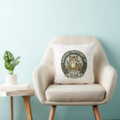 Coussin Dinosaur Préhistorique Chat Chat Graphique Tee Art (Chaise)